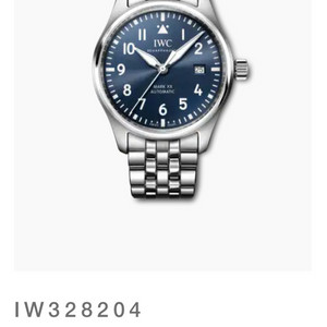 IWC 마크20 청판 브레이슬릿 (+ 러버밴드)