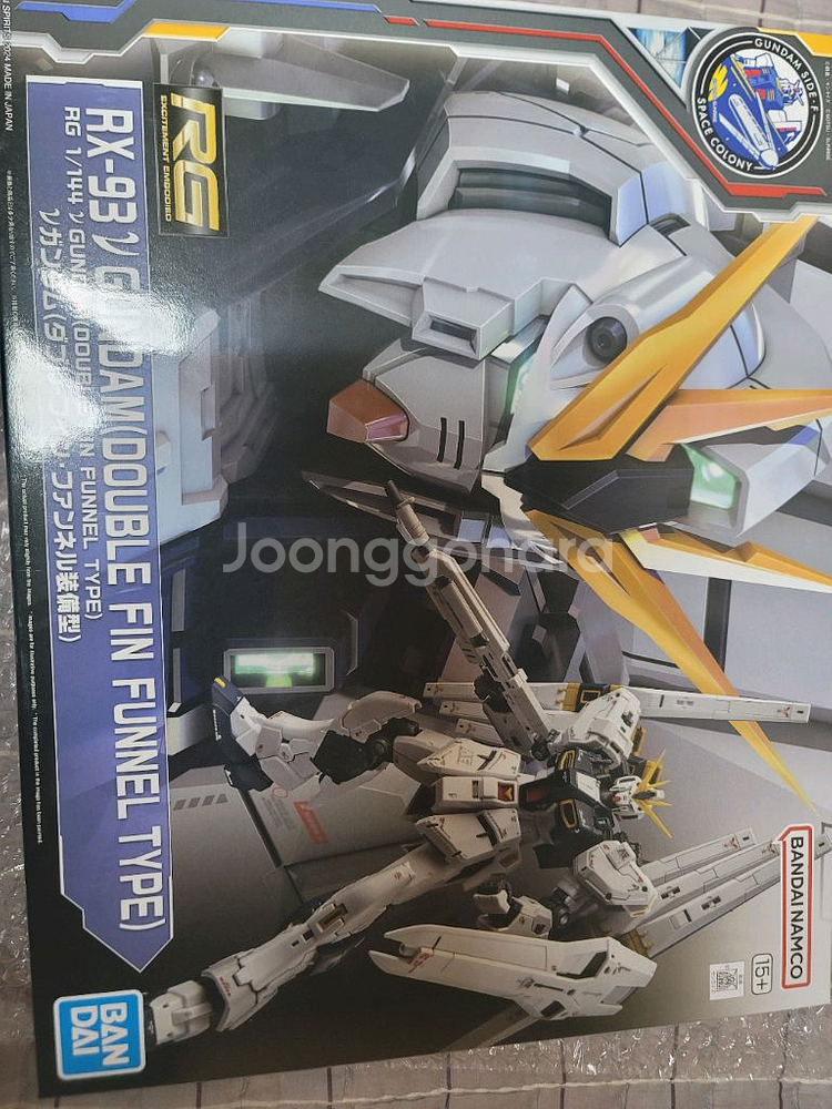 RG 뉴건담 더블 핀판넬 미개봉--0