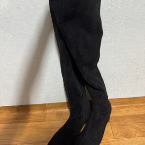 스웨이드 롱 부츠 245