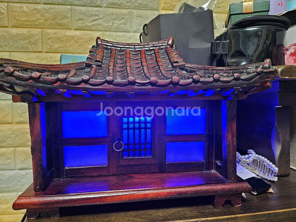 인테리소품) 기와집 조명--4