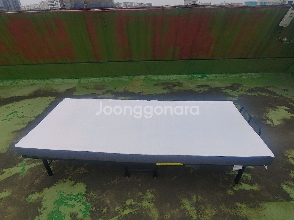 접이식 간이침대- 캠프벨리 메모리폼 접이식 침대--0