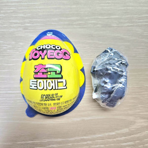 노브랜드 초코 토이에그 동물장난감 미개봉