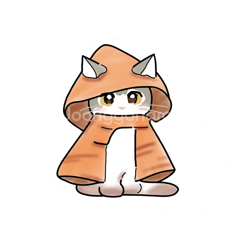 반려동물 일러스트 (커미션, 그림)--4