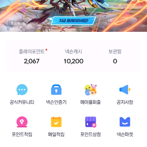 넥슨캐시 선물식 1만원