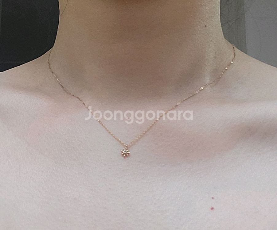 뚜아후아 14k 목걸이--3