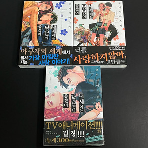 내세에는 남남이 좋겠어 만화책 6~8권 초판일괄 미개봉