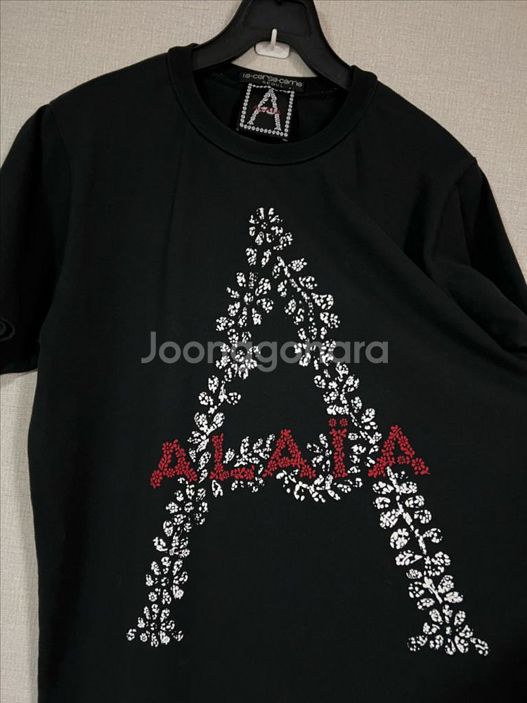 10꼬르소꼬모 알라이아 ALAIA 프린팅 티셔츠 반팔티--4