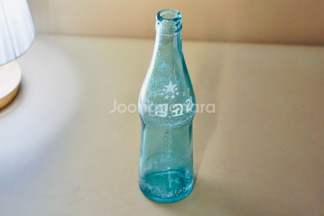 칠성코라 옛날 음료수병 레트로 근대사 골동품 빈티지 수--0