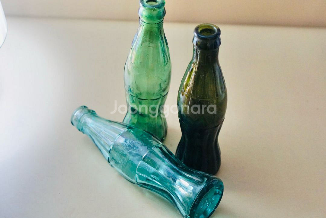 옛날 술병 불어만든 옛날 술병 레트로 근대사 골동품--3