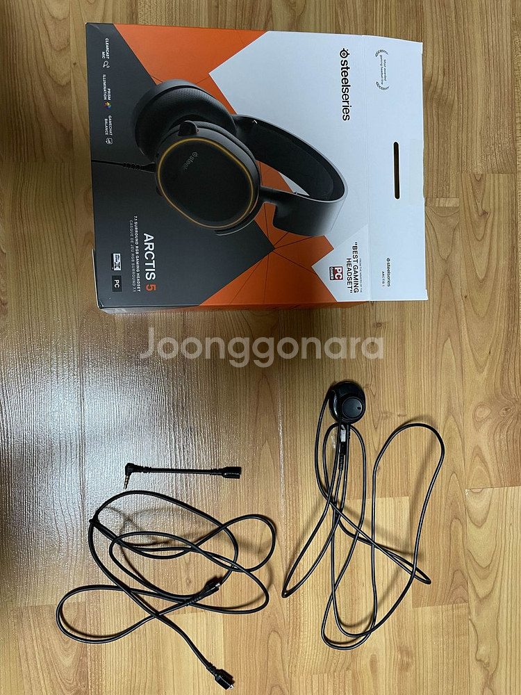 스틸시리즈 Arctis 5 (DTS RGB 유선모델)--2