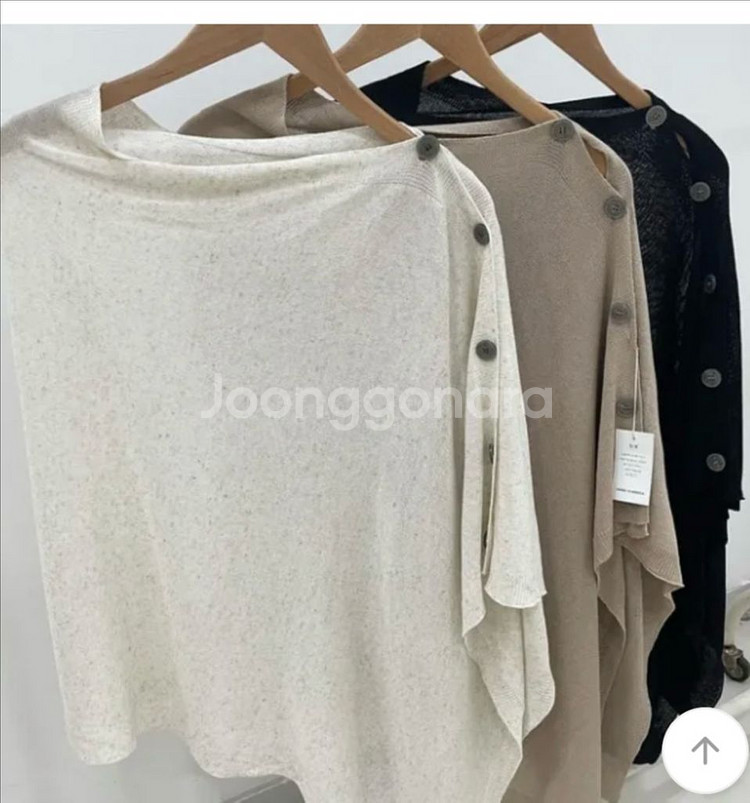 린넨숄가디건(택달린새상품)--2