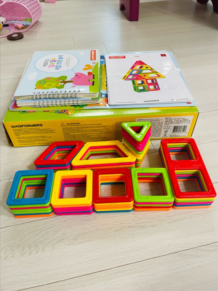 맥포머스 마이 퍼스트 세트 54피스+53피스추가 이미지