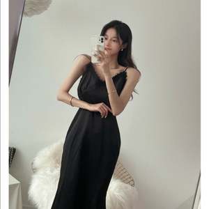 새틴 머메이드원피스