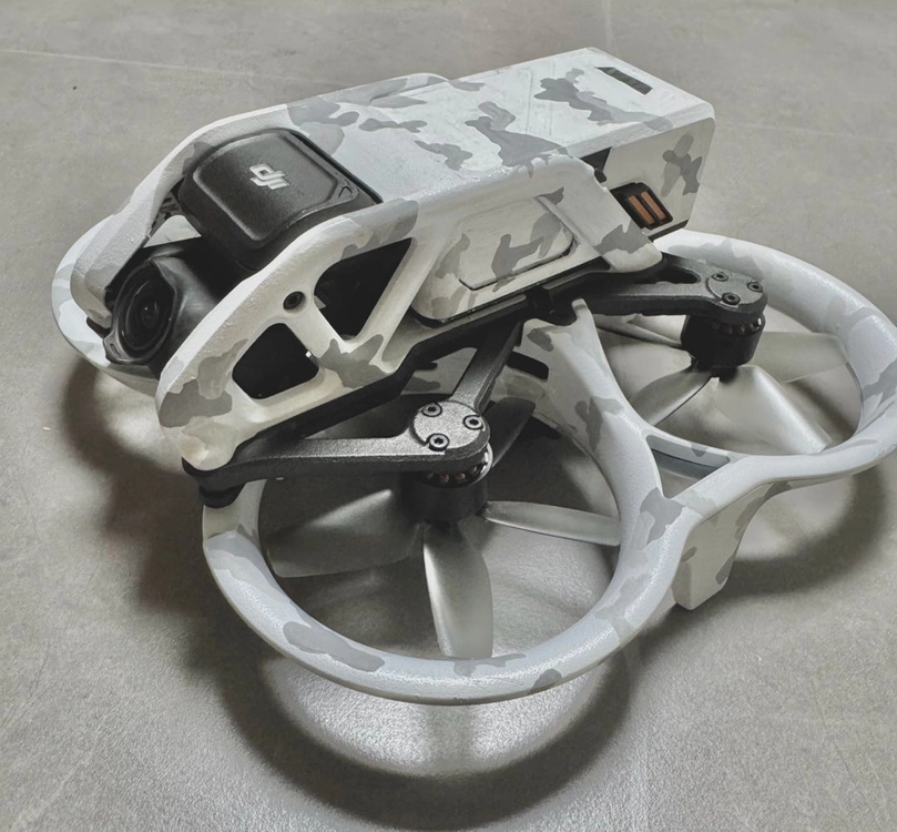 DJI FPV 아바타 (화이트 밀리터리 수작업) - 안심되는 중고거래