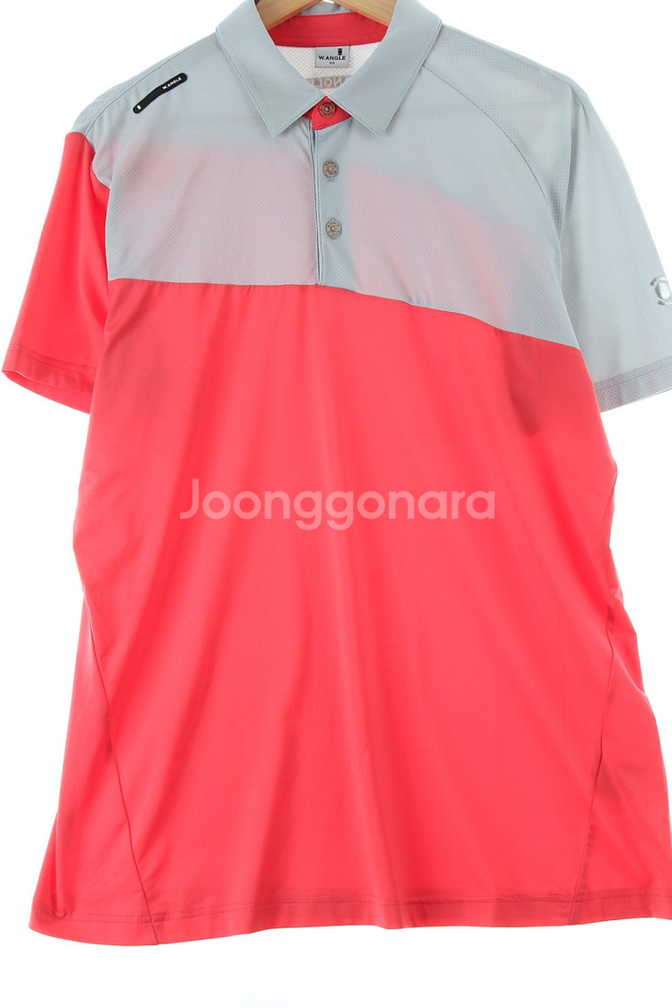 (XL) 와이드앵글 반팔 카라 티셔츠 골프 기능성--0