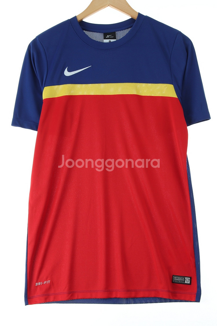 (M) 나이키 반팔 티셔츠 축구 기능성 컬러믹스--0