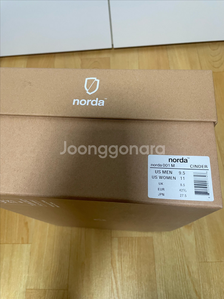 norda 노다 001 신더 275(US9.5)--7