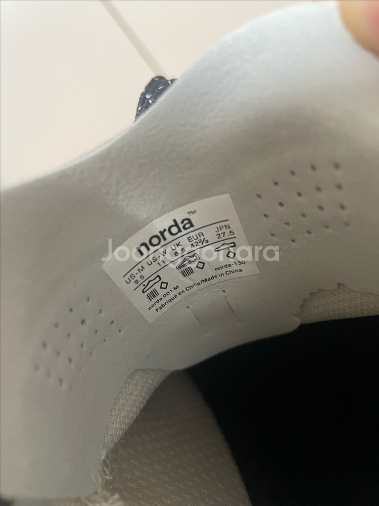 norda 노다 001 신더 275(US9.5)--6