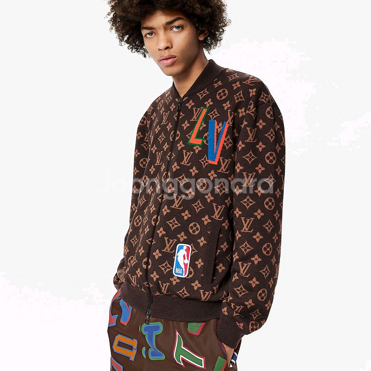 루이비통 x NBA 콜라보 니트자켓--6