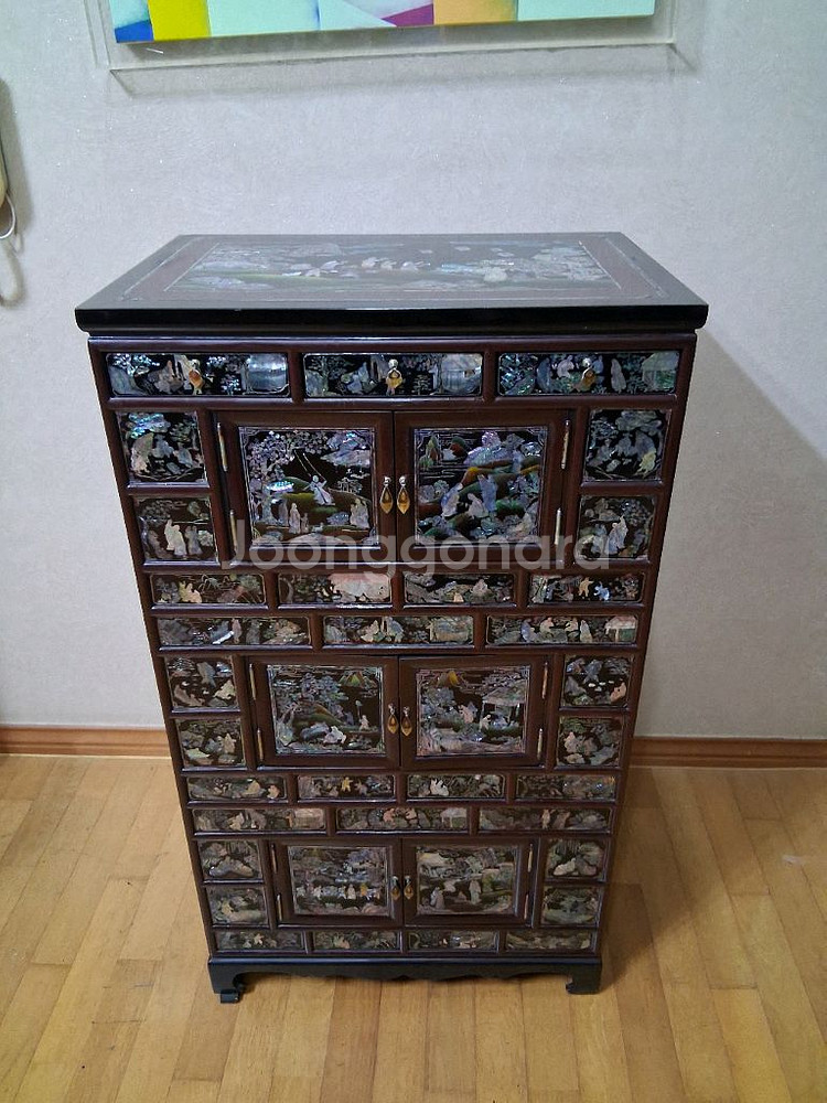 자개애기삼층장 자개장--0
