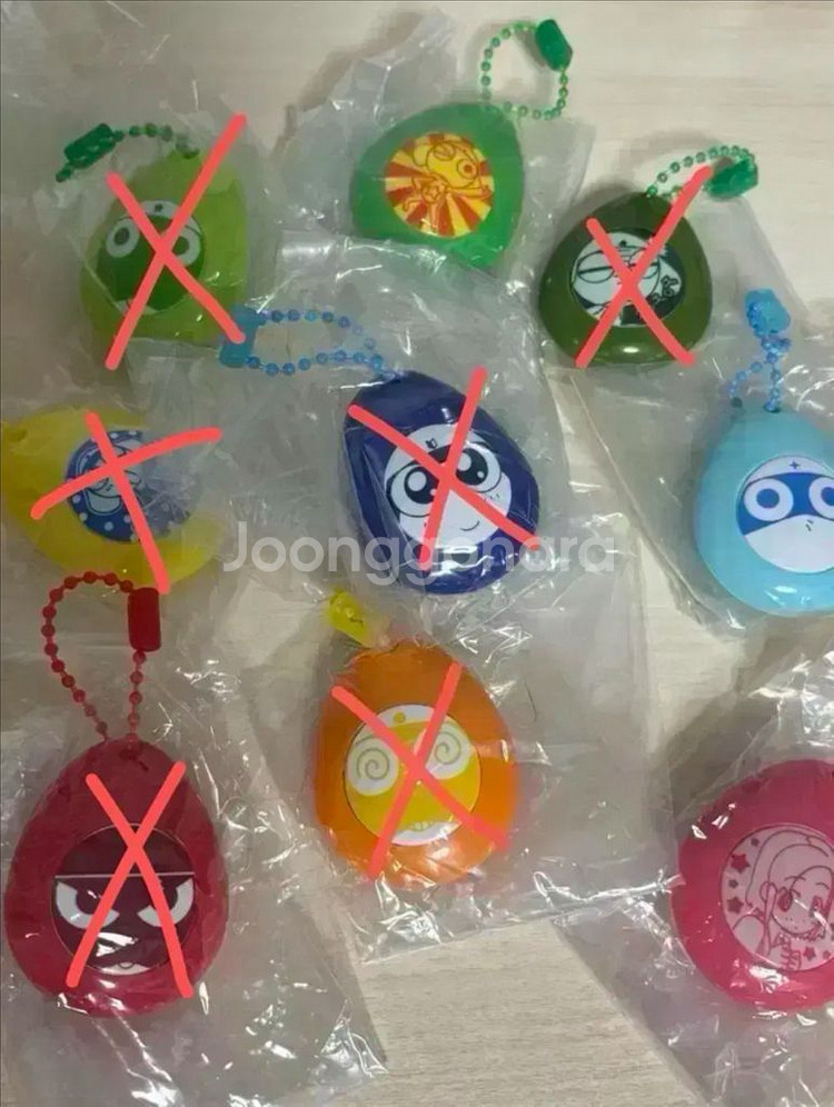 케로로 보이스챰 보이스에그 개별판매 도로로 모아--0