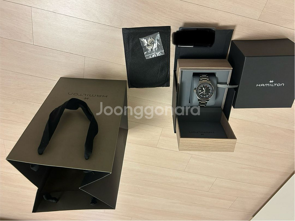 해밀턴 파일럿 오토매틱시계--0