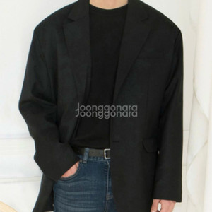 모디파이드 오버핏 블레이저