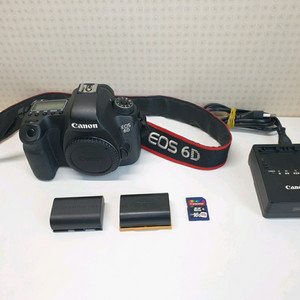 캐논 6D 풀프레임 DSLR 카메라(렌즈제외)