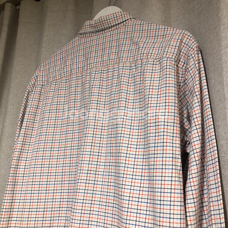 LACOSTE 라코스테 슬림핏 체크 셔츠 size 42--6