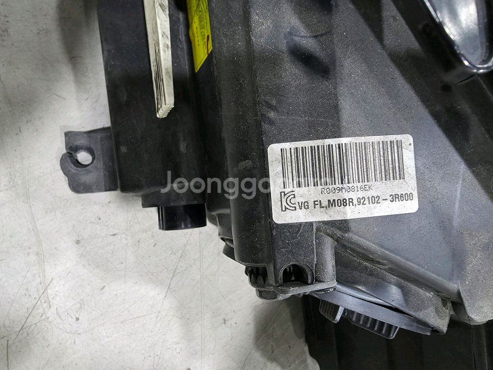 K7 헤드라이트 조수석 92102 3R600--3
