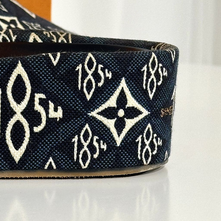 [36.5]루이비통 1854 점보 플랫폼 뮬통굽 슬리퍼 이미지