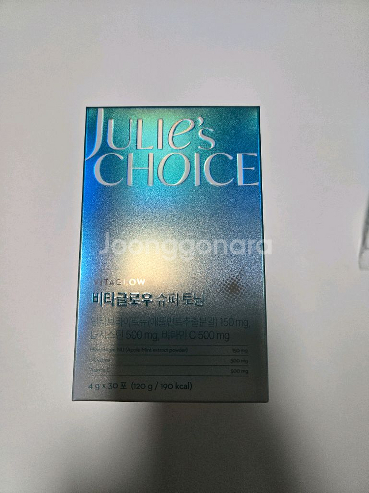 <새상품> 줄리스초이스 비타글로우 슈퍼토닝 1박스--0