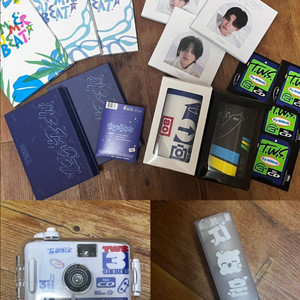 투어스 일괄 포토카드 필름카메라 역조공 응원봉 판