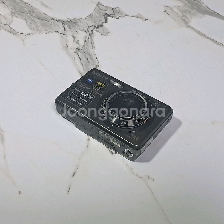 티타늄 에디션! 소니 사이버샷 DSC-W300 디카--1