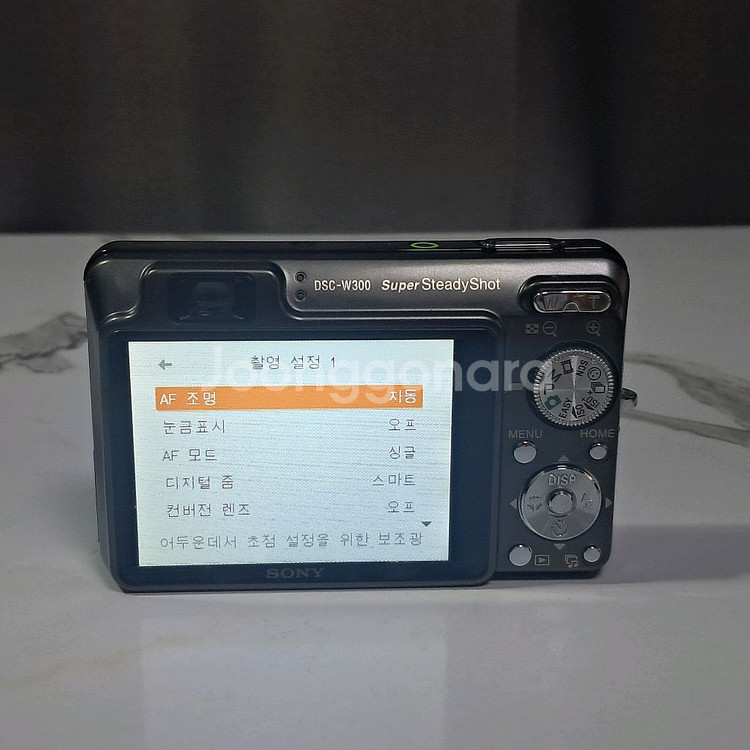 티타늄 에디션! 소니 사이버샷 DSC-W300 디카--4