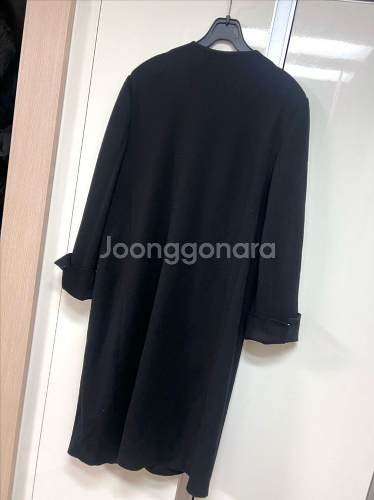 구호 KUHO 에딧라인 울 캐시미어 롱자켓 가디건 코트--1