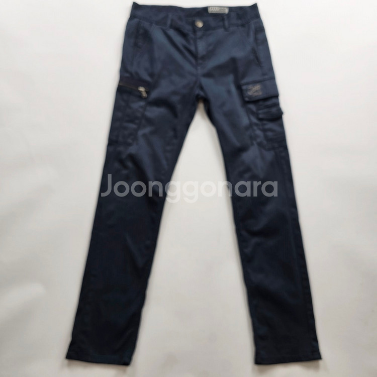 지프 카고바지 스판 진청 사이즈32 R1393--0
