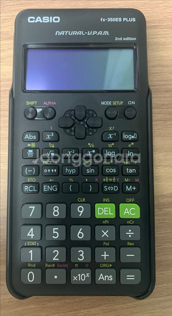 공학용계산기 casio fx 350es plus (택포--0