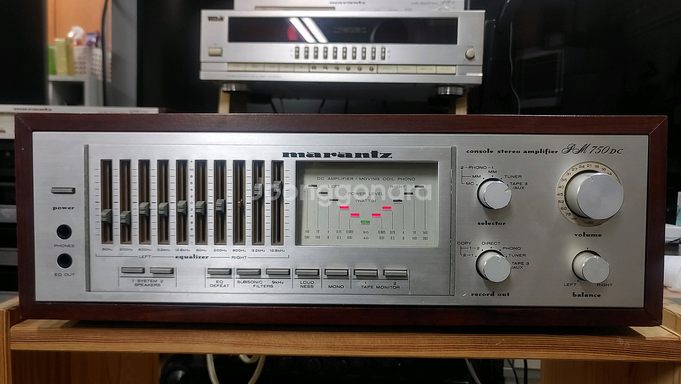 마란츠 PM750DC 앰프--0