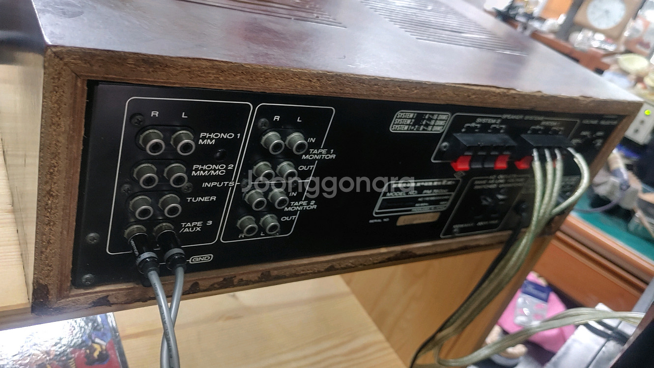 마란츠 PM750DC 앰프--4