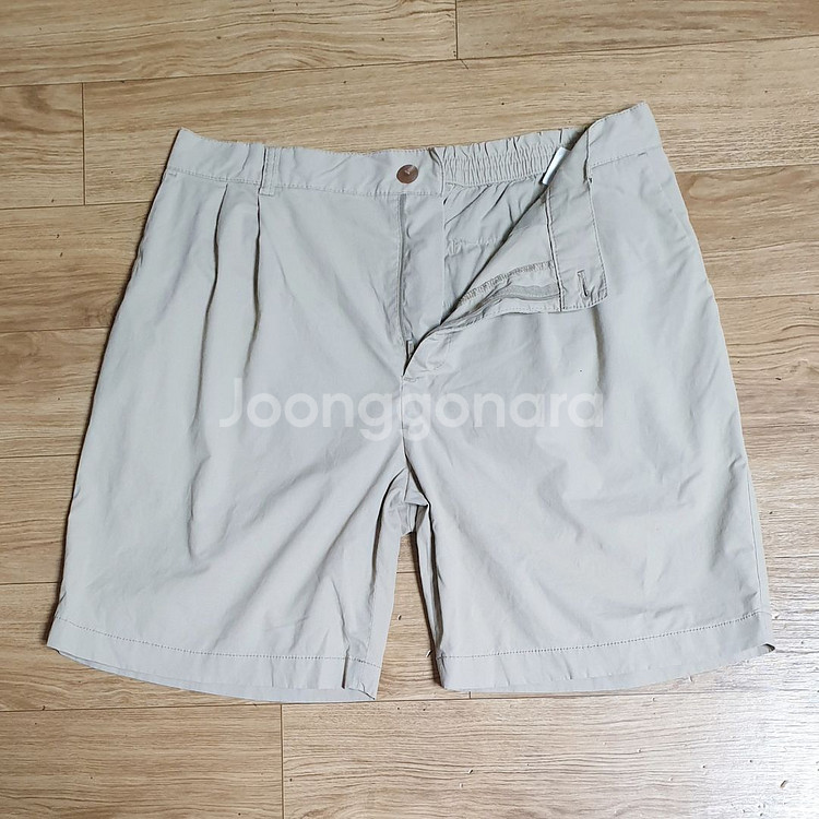 스파오 남성 베이지 반바지 34 L 100--0