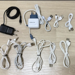 5핀 충전기 케이블, 일체형 충전기