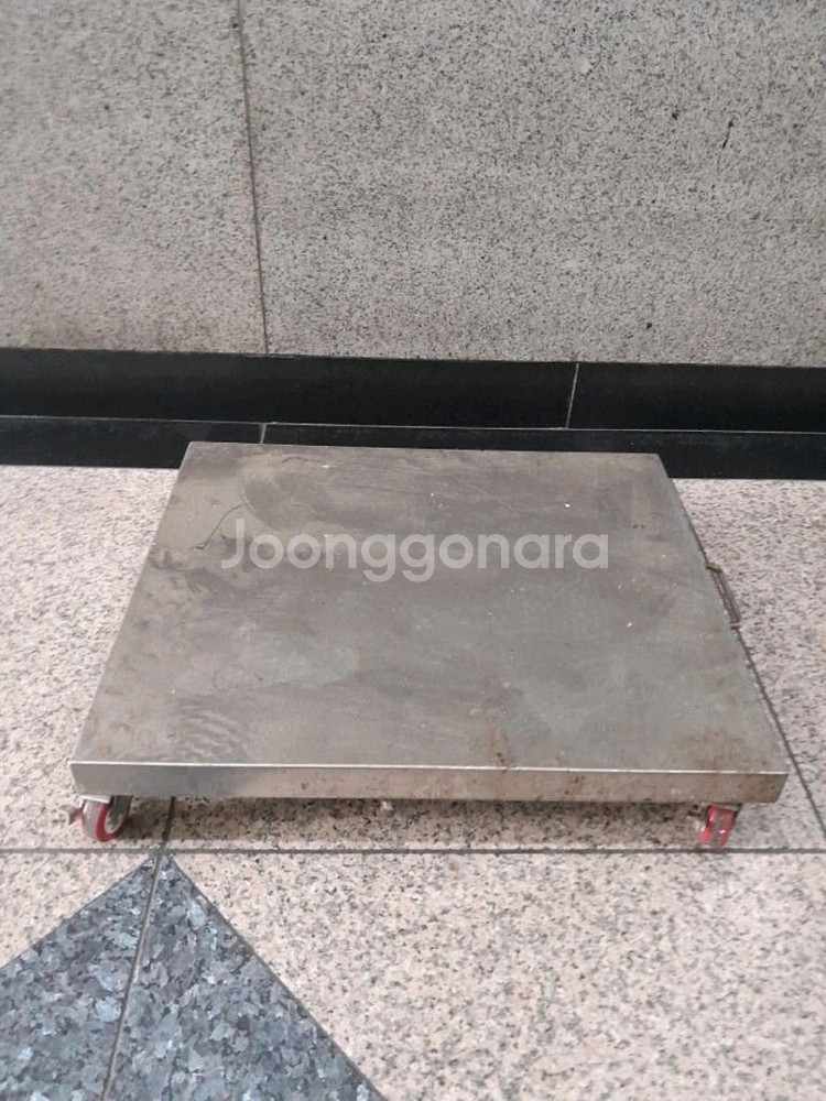 바퀴 있는 선반형 스텐 카트 (창원)--0