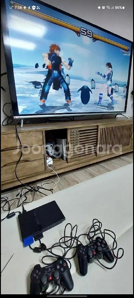플스2 PS2 SCPH-70005 슬림 모델 패드제외--1