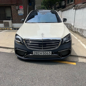 W222 전기형 을 후기형 s65 amg 라이트 3줄