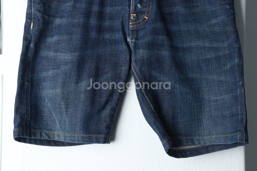 (L) 디스퀘어드 반바지 팬츠 데님 이태리--3