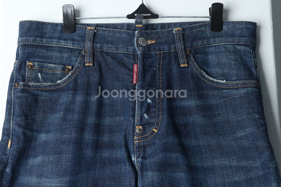 (L) 디스퀘어드 반바지 팬츠 데님 이태리--2
