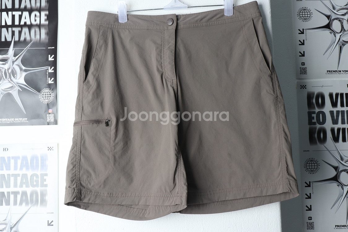 W(L-XL) 브랜드빈티지 반바지 팬츠 엘엘빈 브라운--1