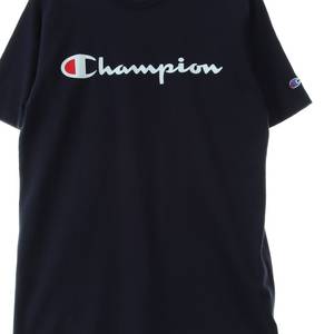 (L-XL) 챔피온 반팔 티셔츠 년대 빅로고