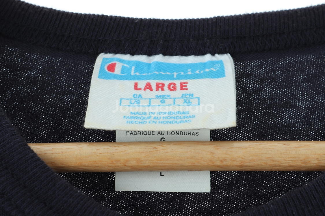 (L-XL) 챔피온 반팔 티셔츠 년대 빅로고--4